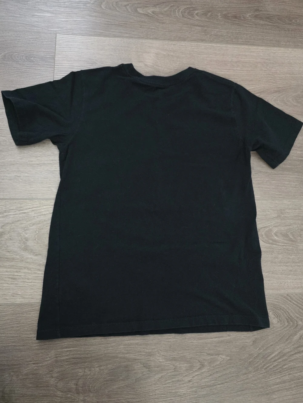 The Children's Place Black Tee with White 